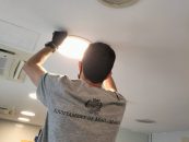 El Ayuntamiento de Maó sustituye a la iluminación de la Residencia Geriátrica municipal