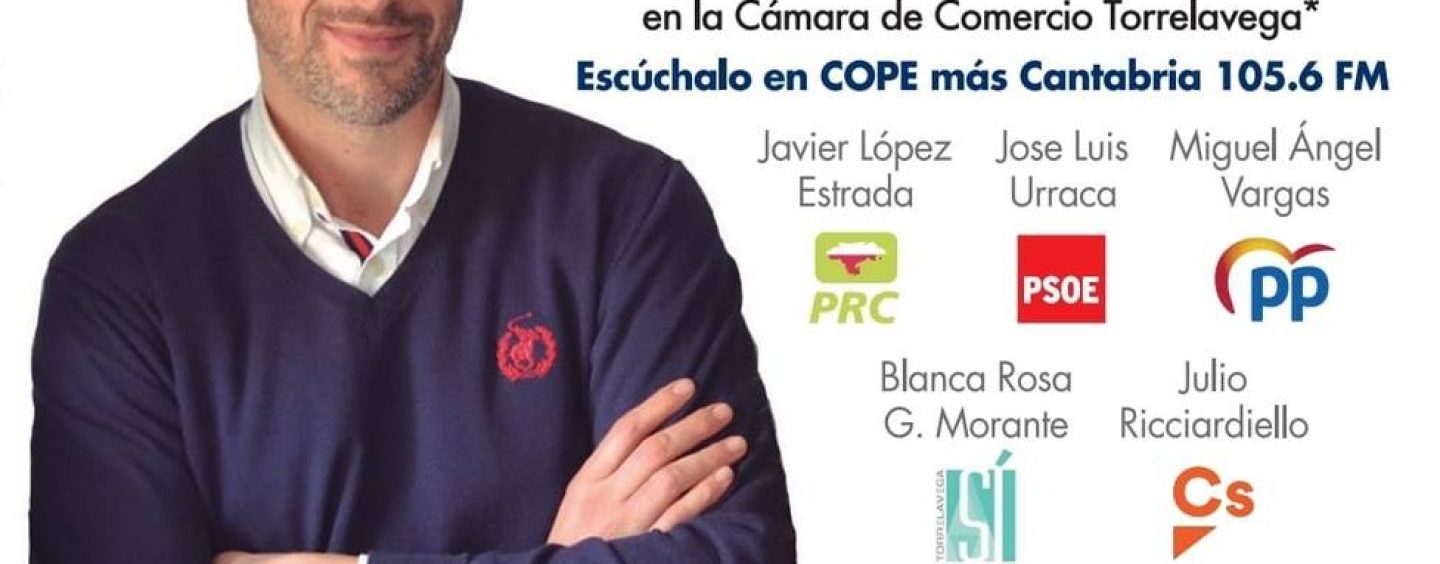 Cope celebra el primer debate electoral con los candidatos a la alcaldía de Torrelavega