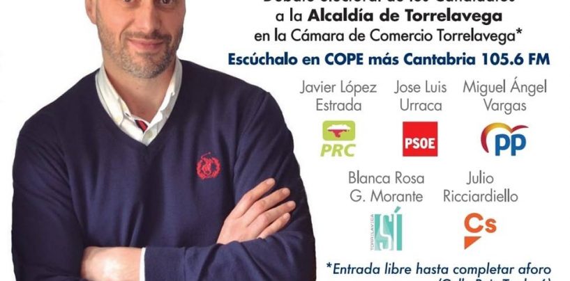 Cope celebra el primer debate electoral con los candidatos a la alcaldía de Torrelavega
